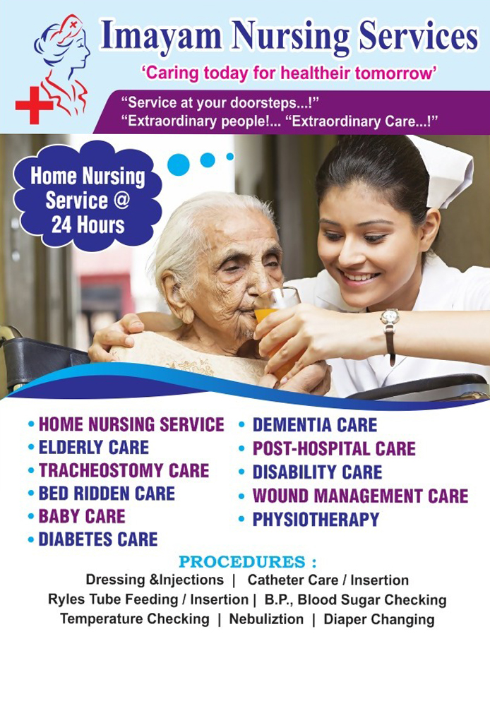 Home Nursing Care Services in Chennai, Patient Care Services in Koyambedu